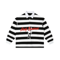 Color Block Stripe Polo Shirt