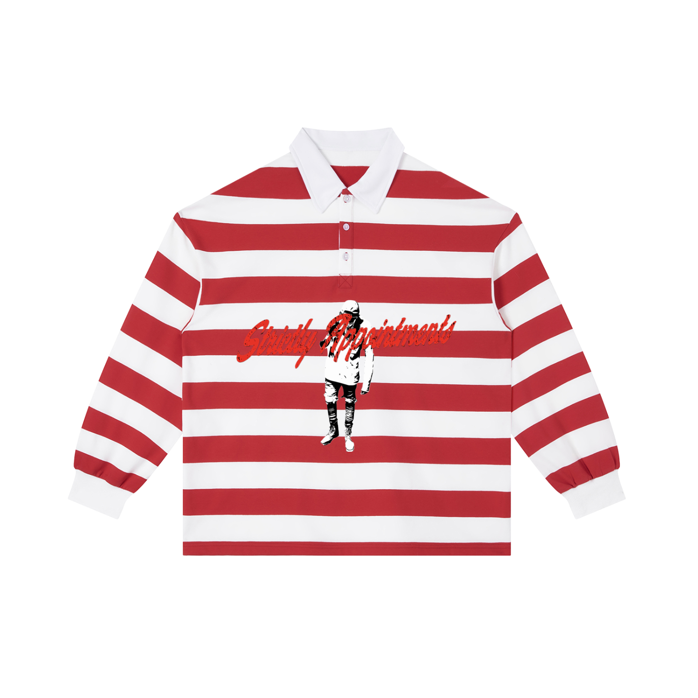 Color Block Stripe Polo Shirt